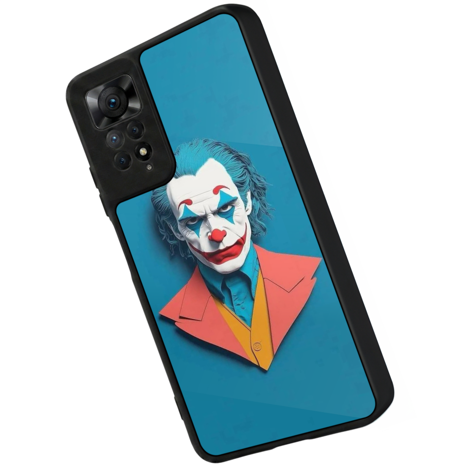 Xiaomi Redmi Note 11 Pro Uyumlu Joker Tasarımlı Glossy Premium Kılıf