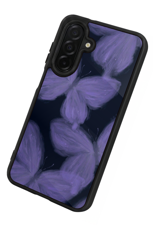 Samsung Galaxy A26 Uyumlu Kelebek Tasarımlı Glossy Premium Kılıf