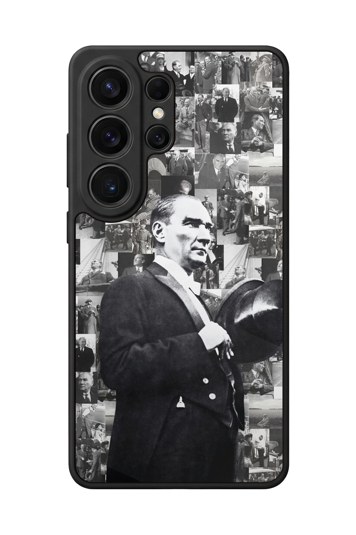 Samsung Galaxy S26 Ultra Uyumlu Mustafa Kemal Ataturk Tasarımlı Glossy Premium Kılıf