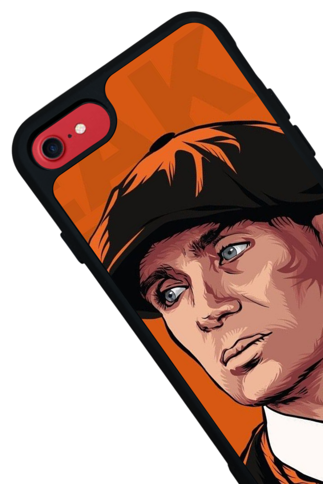 iPhone 8 Uyumlu Peaky Blinders Tasarımlı Glossy Premium Kılıf