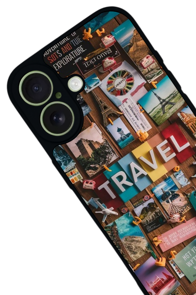 iPhone 17 Uyumlu Poster Tasarımlı Glossy Premium Kılıf
