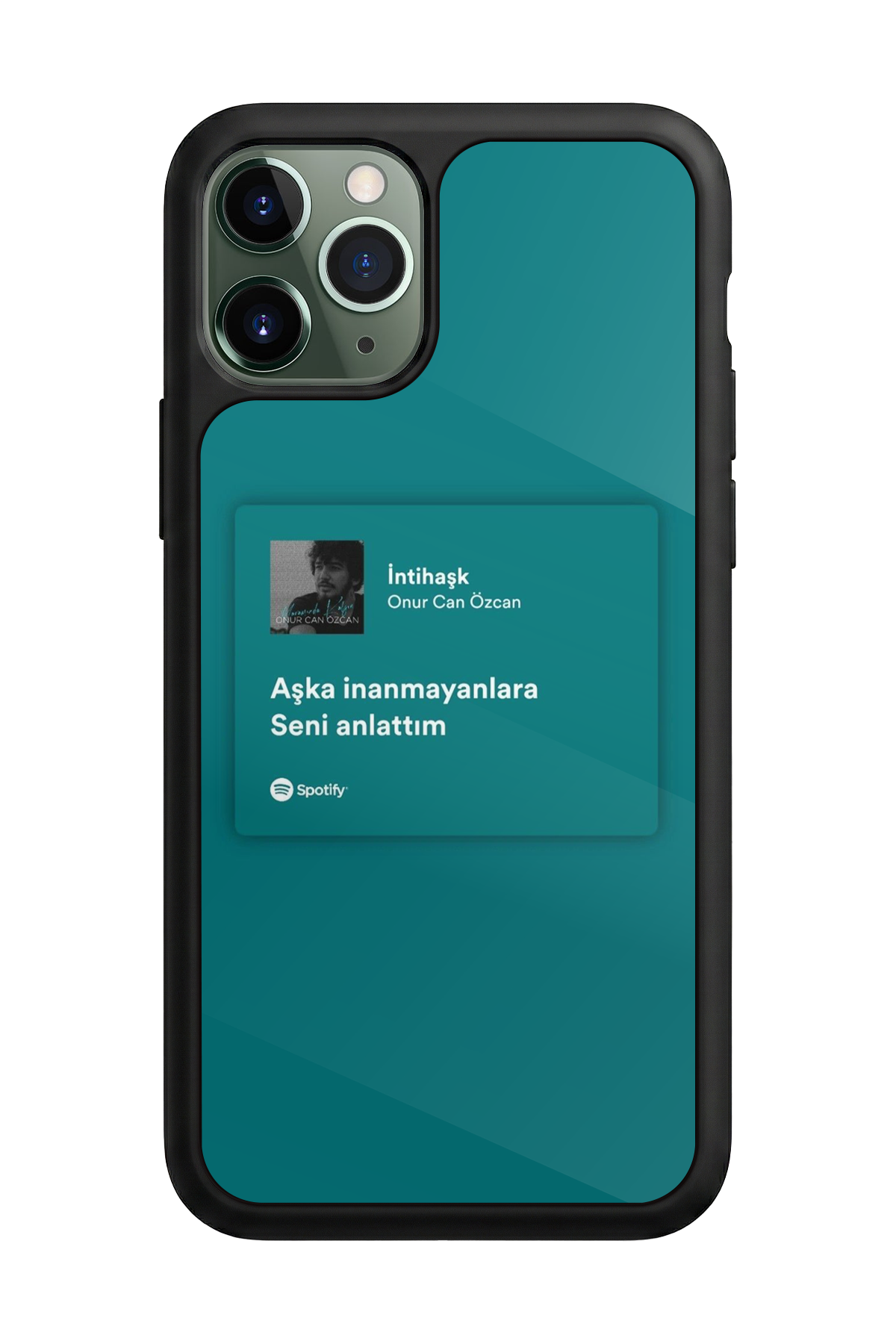 iPhone 11 Pro Uyumlu Sarki Sozleri Tasarımlı Glossy Premium Kılıf