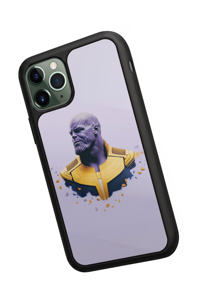 iPhone 11 Pro Max Uyumlu Thanos Tasarımlı Glossy Premium Kılıf
