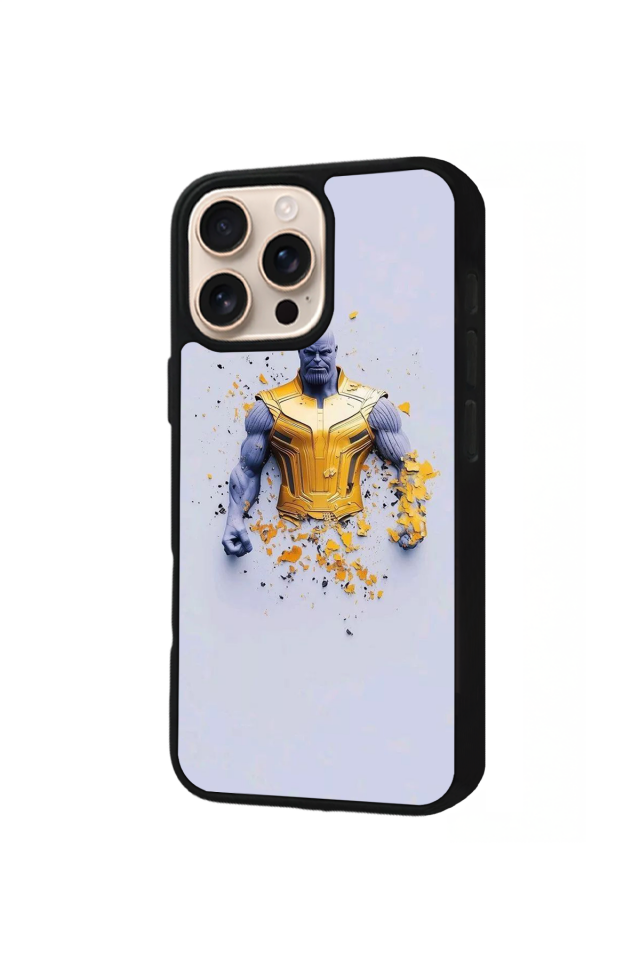 iPhone 14 Pro Uyumlu Thanos Tasarımlı Glossy Premium Kılıf