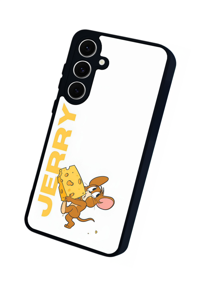 Samsung Galaxy S24 FE Uyumlu Tom And Jerry Tasarımlı Glossy Premium Kılıf