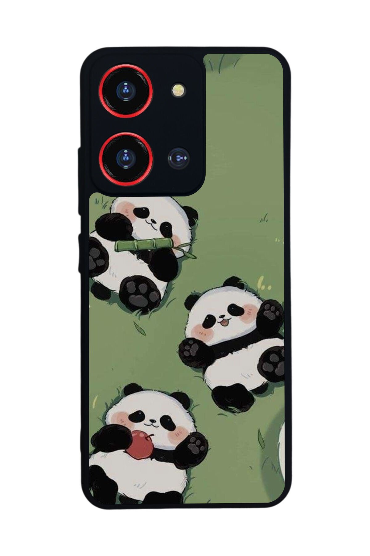 Reeder S19 Max Pro S 108MP Uyumlu Panda Tasarımlı Glossy Premium Kılıf