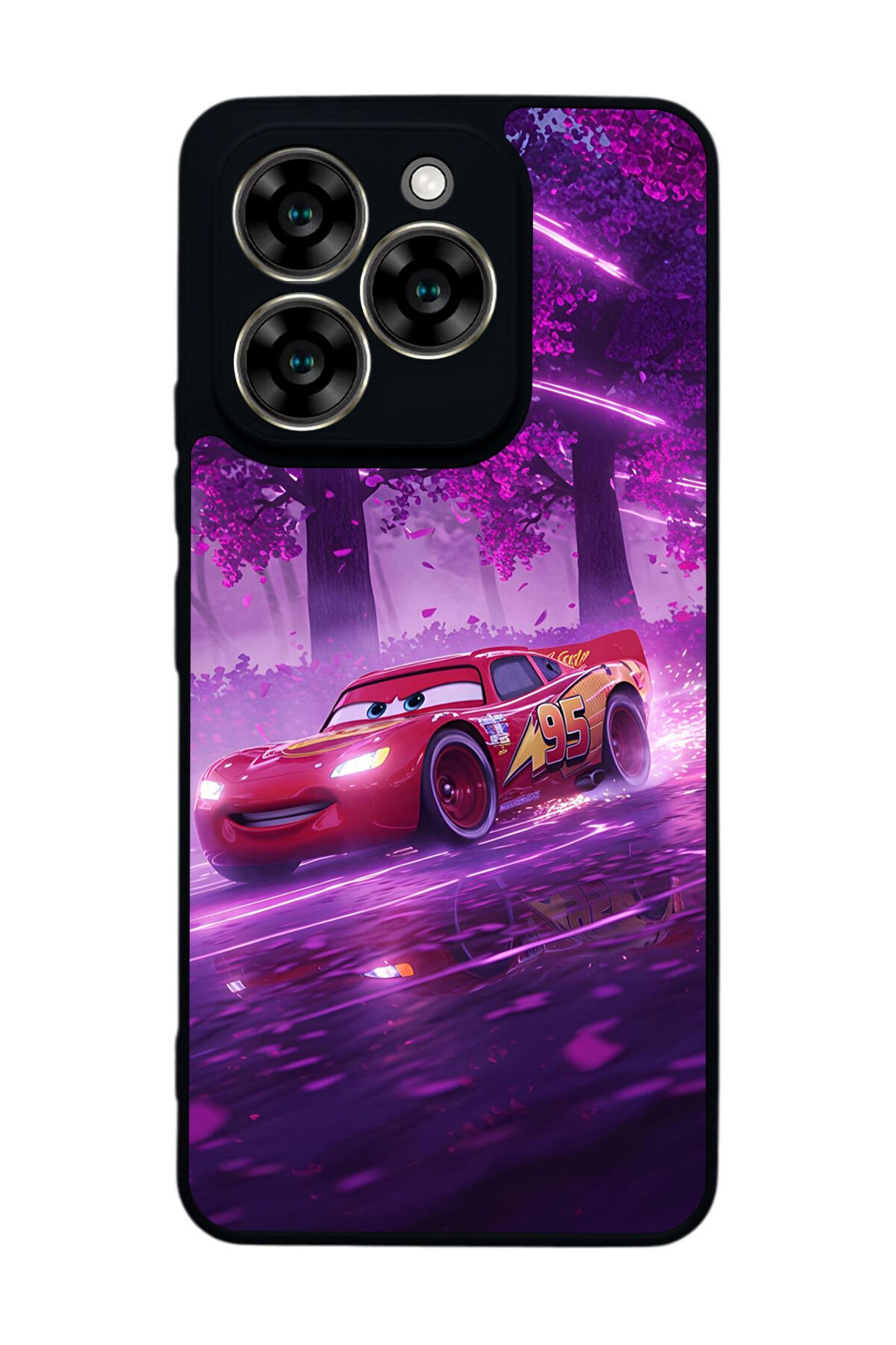 Reeder S919 Uyumlu Simsek McQueen Tasarımlı Glossy Premium Kılıf