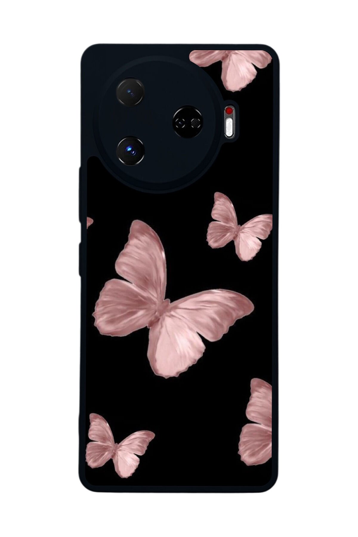 Tecno Camon 30 Pro Uyumlu Kelebek Tasarımlı Glossy Premium Kılıf