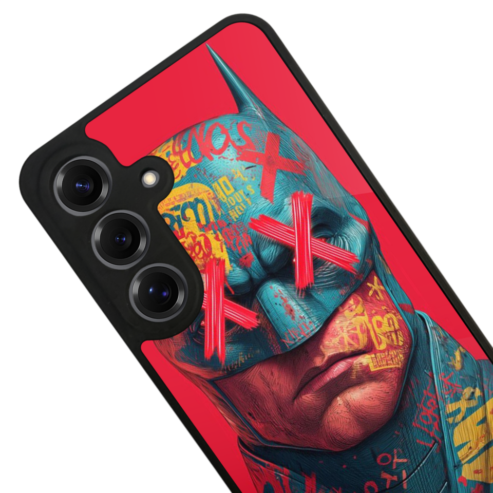 Samsung Galaxy S25 Uyumlu Batman Tasarımlı Glossy Premium Kılıf