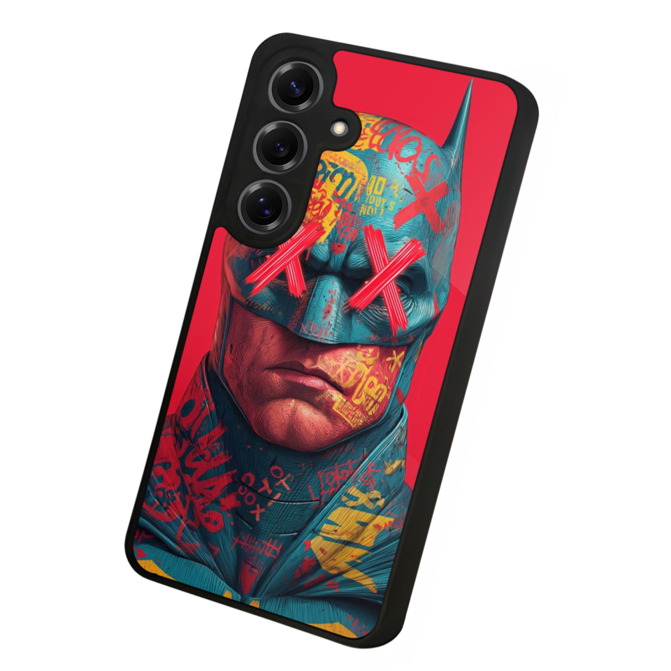 Samsung Galaxy S25 Uyumlu Batman Tasarımlı Glossy Premium Kılıf
