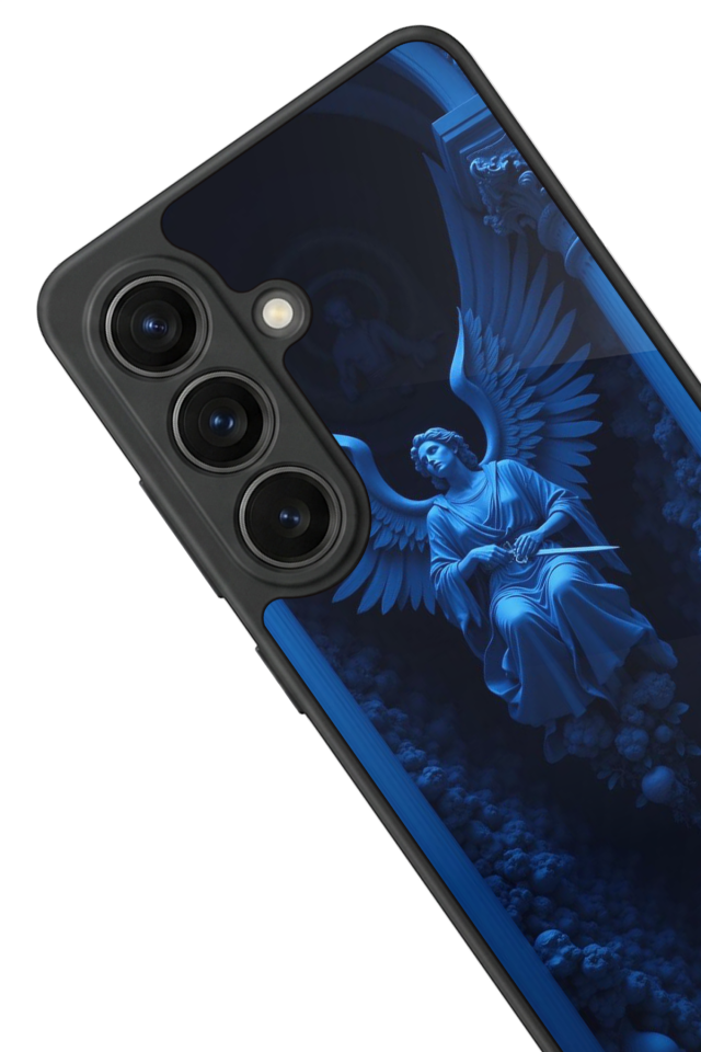 Samsung Galaxy S26 Uyumlu Melek Tasarımlı Glossy Premium Kılıf