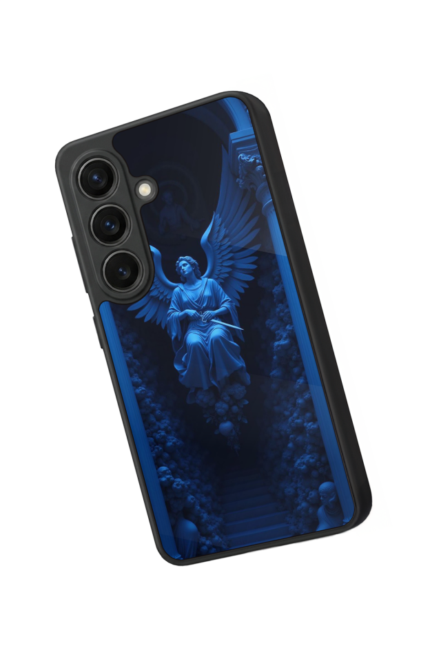 Samsung Galaxy S26 Uyumlu Melek Tasarımlı Glossy Premium Kılıf