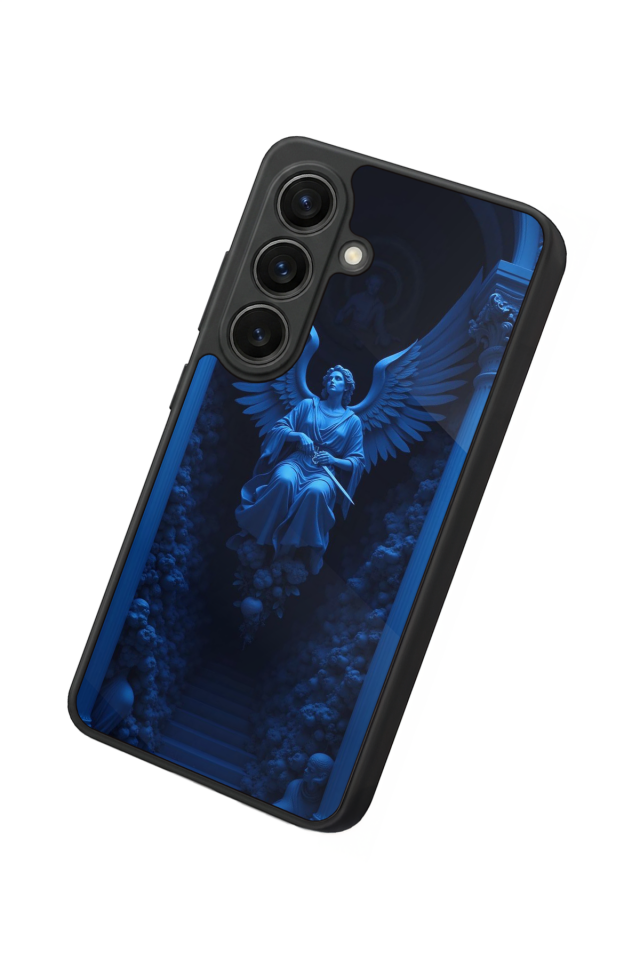 Samsung Galaxy S26 Uyumlu Melek Tasarımlı Glossy Premium Kılıf