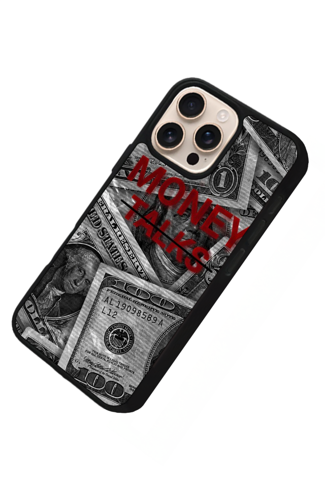 iPhone 16 Pro Max Uyumlu Money Para Tasarımlı Glossy Premium Kılıf