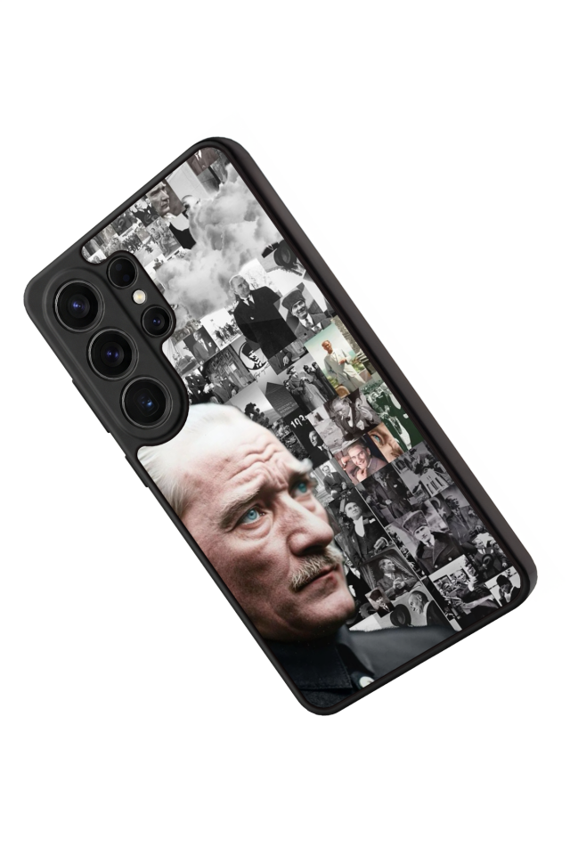 Samsung Galaxy S26 Ultra Uyumlu Mustafa Kemal Ataturk Tasarımlı Glossy Premium Kılıf