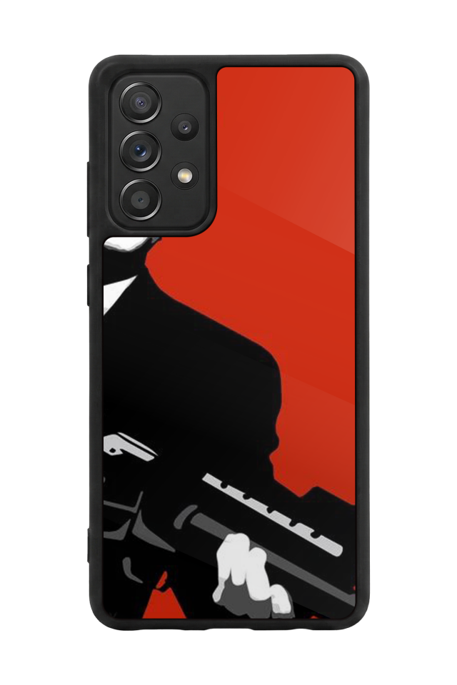 Samsung Galaxy A72 Uyumlu Scarface Tasarımlı Glossy Premium Kılıf