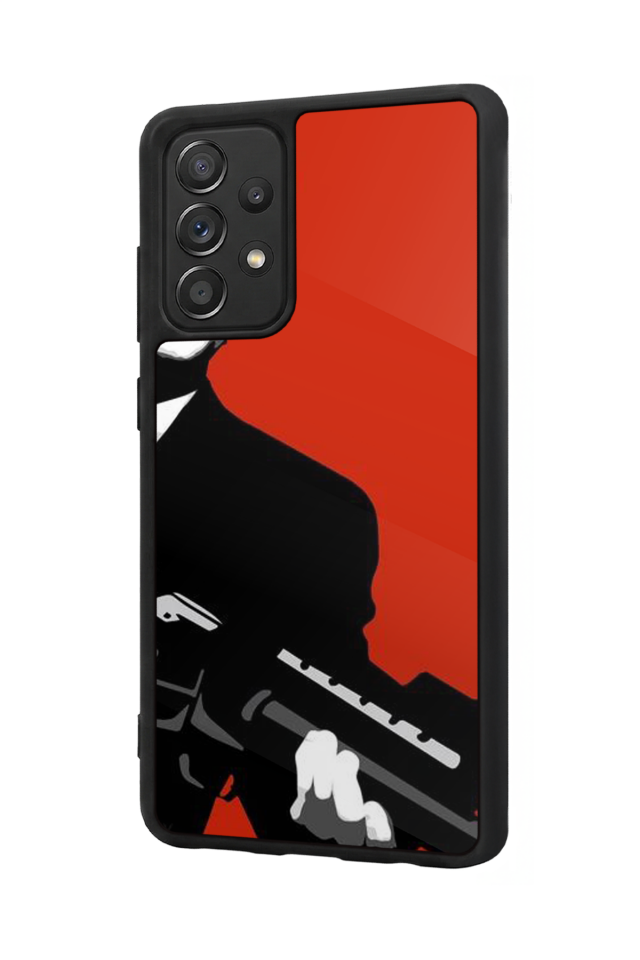 Samsung Galaxy A72 Uyumlu Scarface Tasarımlı Glossy Premium Kılıf