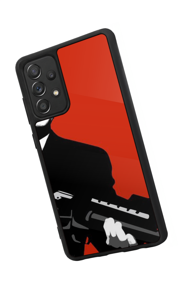 Samsung Galaxy A72 Uyumlu Scarface Tasarımlı Glossy Premium Kılıf
