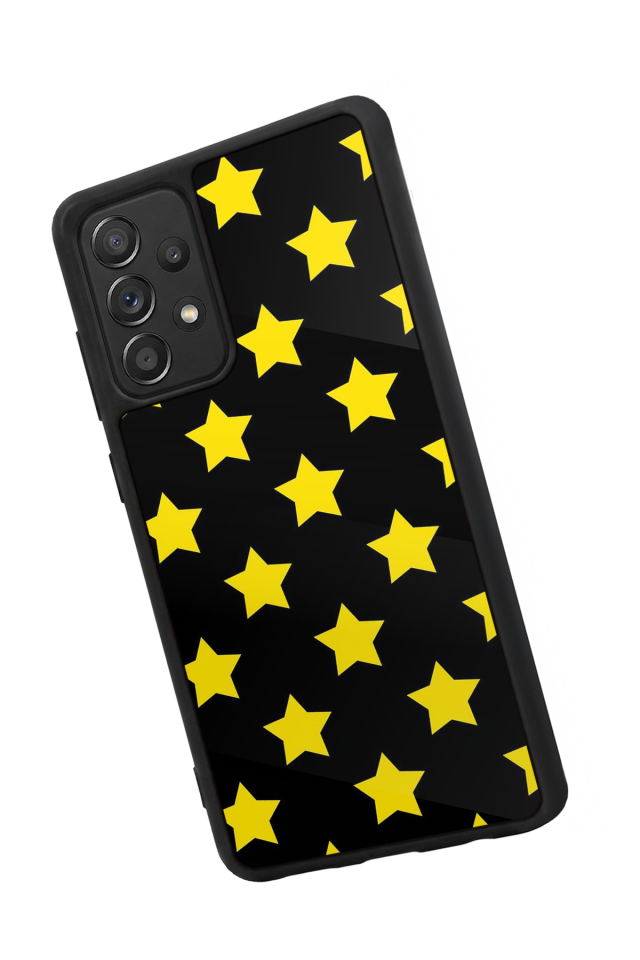 Samsung Galaxy A72 Uyumlu Simsek Tasarımlı Glossy Premium Kılıf