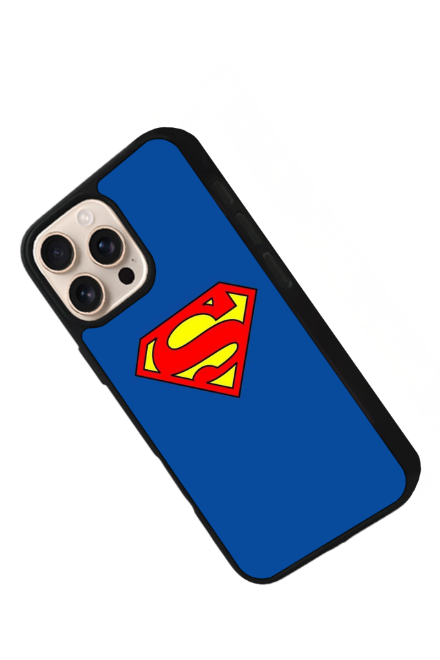 iPhone 15 Pro Max Uyumlu Superman Tasarımlı Glossy Premium Kılıf