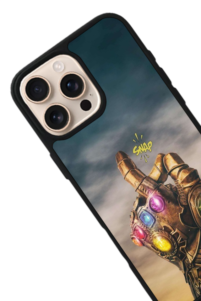iPhone 14 Pro Uyumlu Thanos Tasarımlı Glossy Premium Kılıf