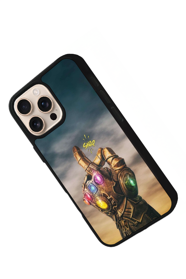 iPhone 14 Pro Uyumlu Thanos Tasarımlı Glossy Premium Kılıf