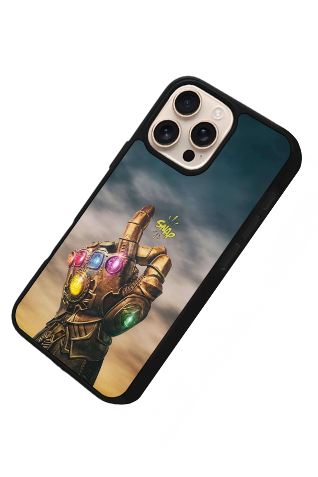 iPhone 14 Pro Uyumlu Thanos Tasarımlı Glossy Premium Kılıf