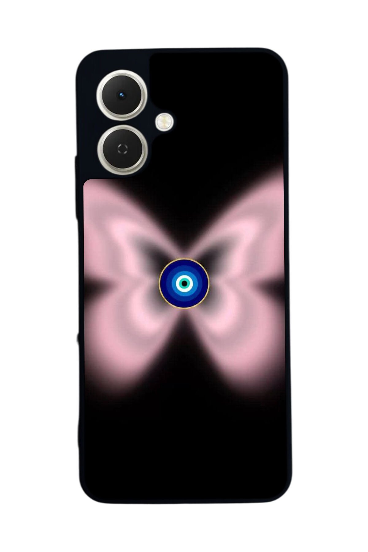 Tecno Spark GO 2 Uyumlu Nazar Tasarımlı Glossy Premium Kılıf