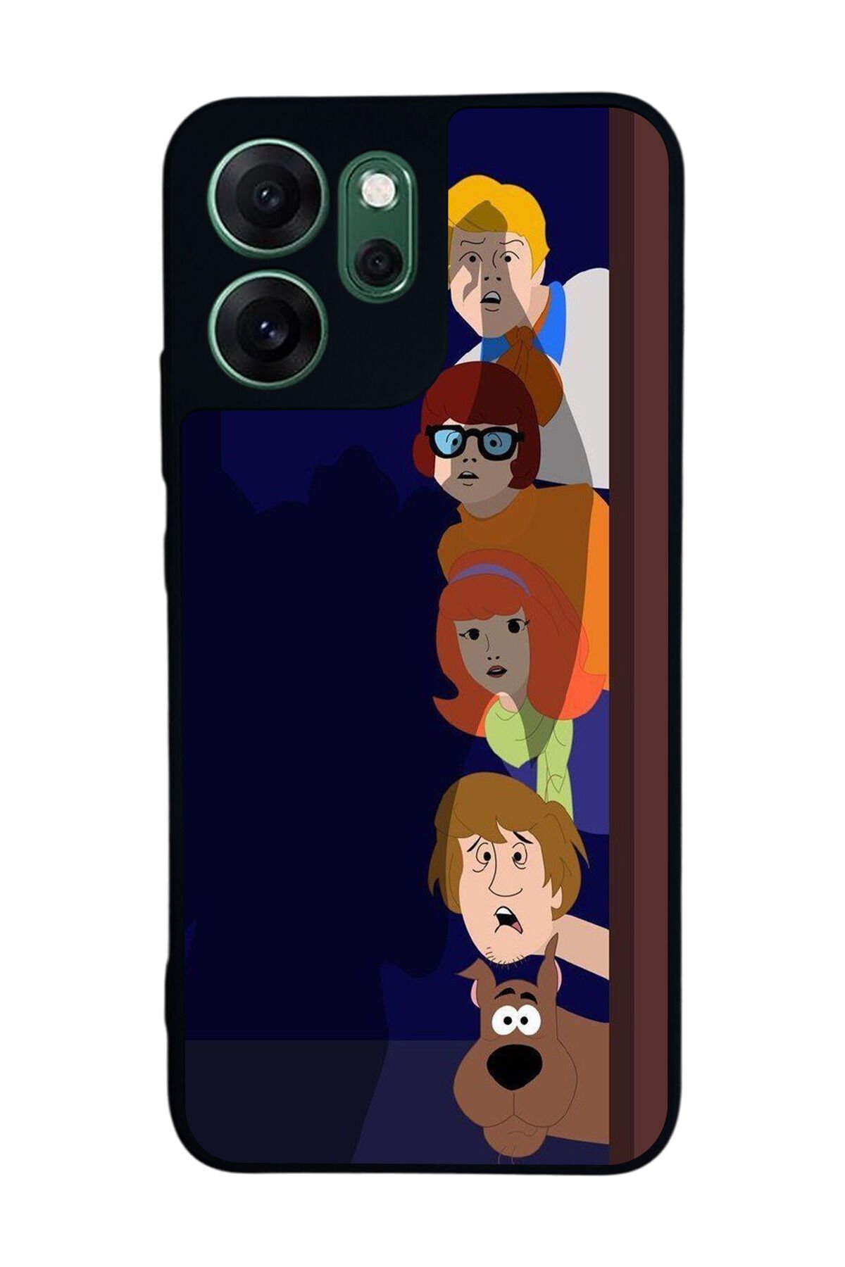 Oppo Reno 14F Uyumlu Scooby Doo Tasarımlı Glossy Premium Kılıf