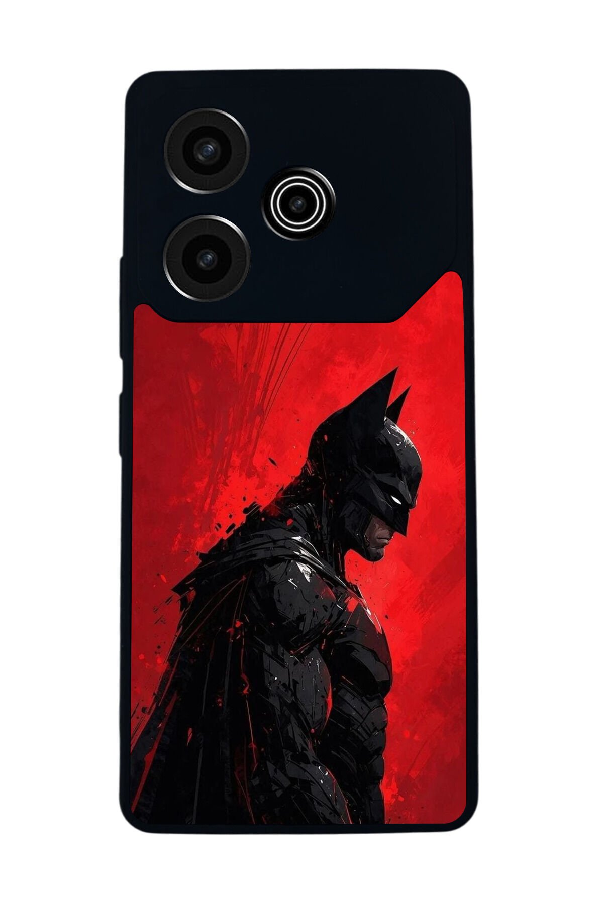 Tecno Pova 6 Uyumlu Batman Tasarımlı Glossy Premium Kılıf