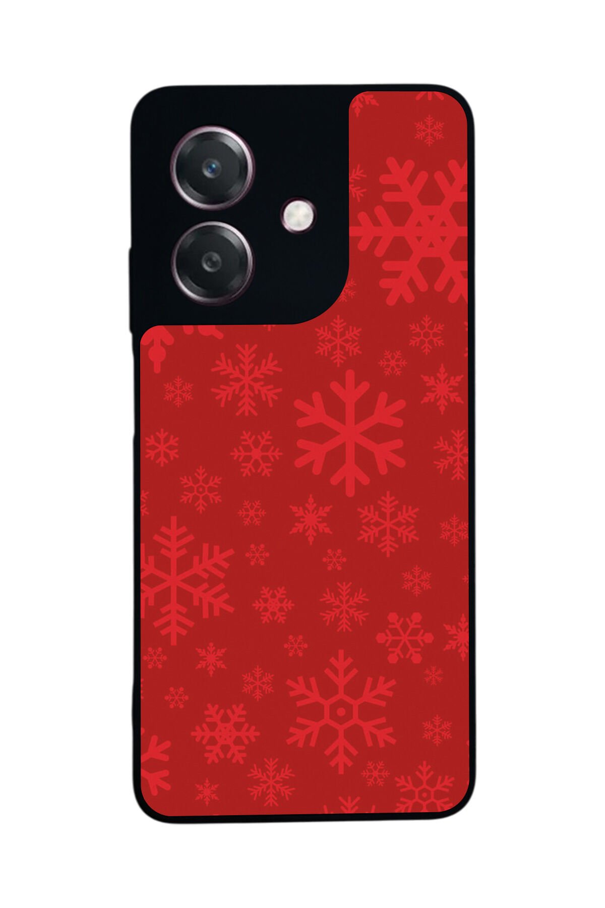 Oppo A3 5G Uyumlu Yilbasi Christmas Tasarımlı Glossy Premium Kılıf