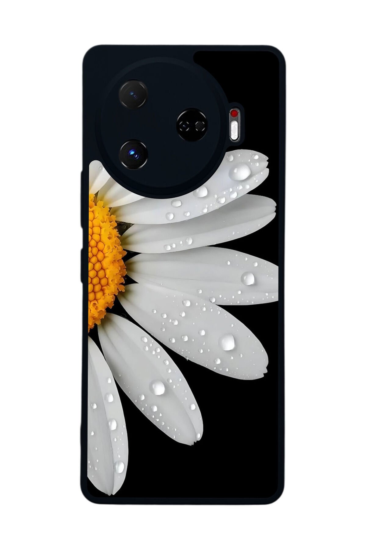 Tecno Camon 30 Pro Uyumlu Papatya Tasarımlı Glossy Premium Kılıf