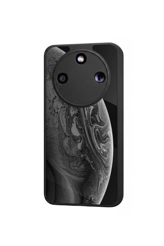 Honor Magic 8 Lite Uyumlu Ay Tasarımlı Glossy Premium Kılıf