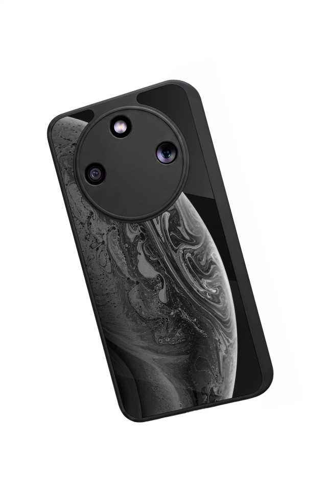 Honor Magic 8 Lite Uyumlu Ay Tasarımlı Glossy Premium Kılıf