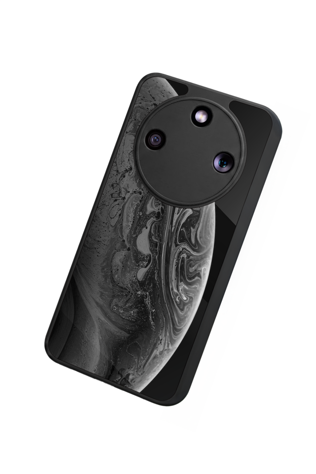 Honor Magic 8 Lite Uyumlu Ay Tasarımlı Glossy Premium Kılıf