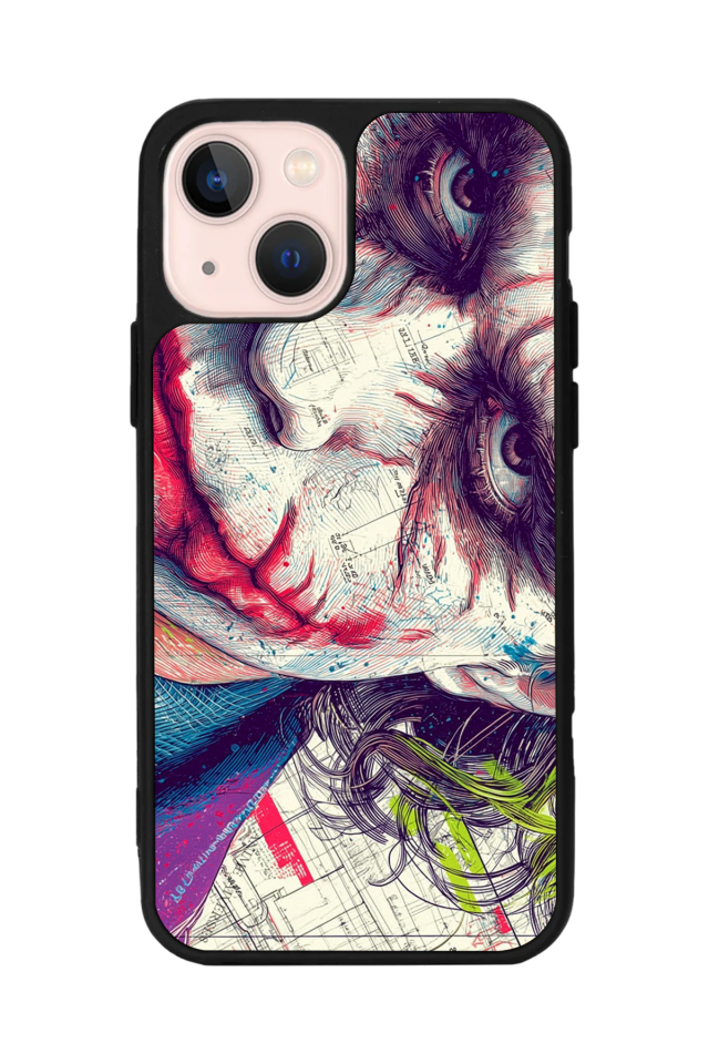 iPhone 15 Plus Uyumlu Joker Tasarımlı Glossy Premium Kılıf