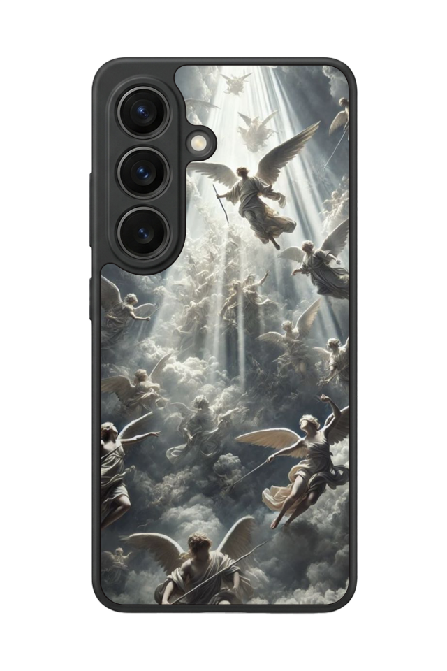 Samsung Galaxy S26 Uyumlu Melek Tasarımlı Glossy Premium Kılıf