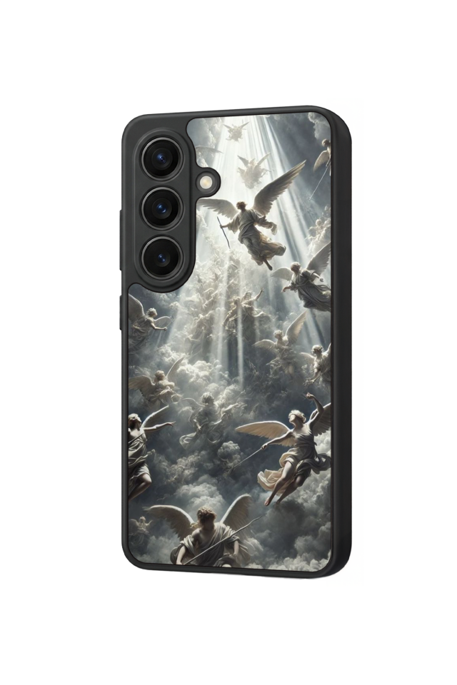 Samsung Galaxy S26 Uyumlu Melek Tasarımlı Glossy Premium Kılıf