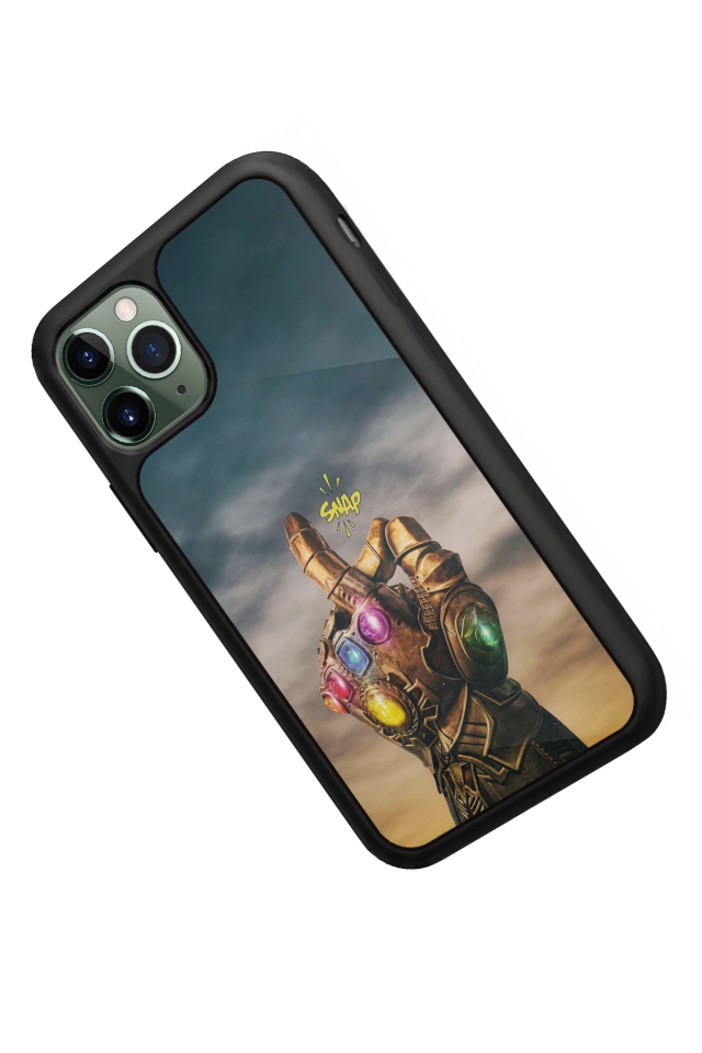 iPhone 11 Pro Max Uyumlu Thanos Tasarımlı Glossy Premium Kılıf