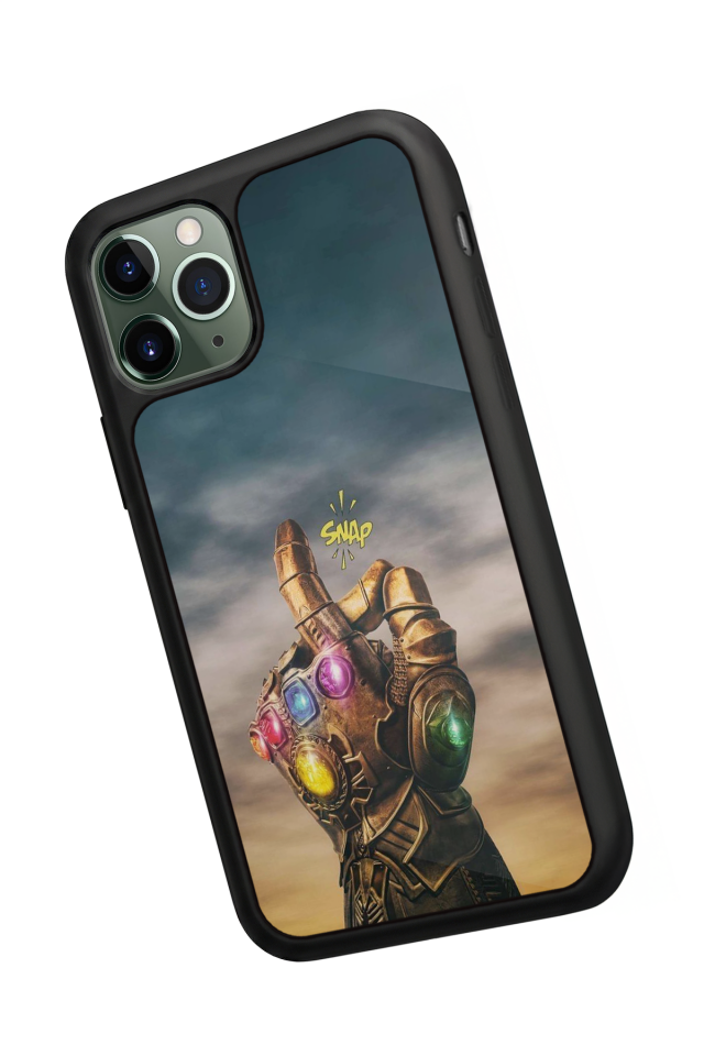 iPhone 11 Pro Max Uyumlu Thanos Tasarımlı Glossy Premium Kılıf