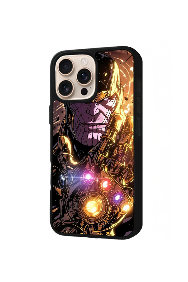 iPhone 14 Pro Uyumlu Thanos Tasarımlı Glossy Premium Kılıf