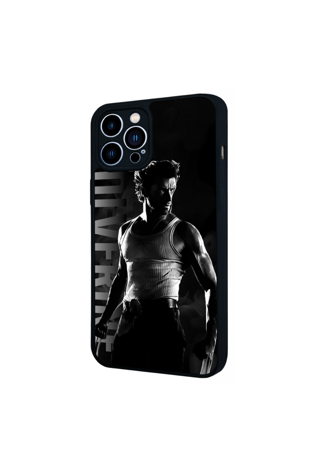 iPhone 13 Pro Max Uyumlu Wolverine Tasarımlı Glossy Premium Kılıf