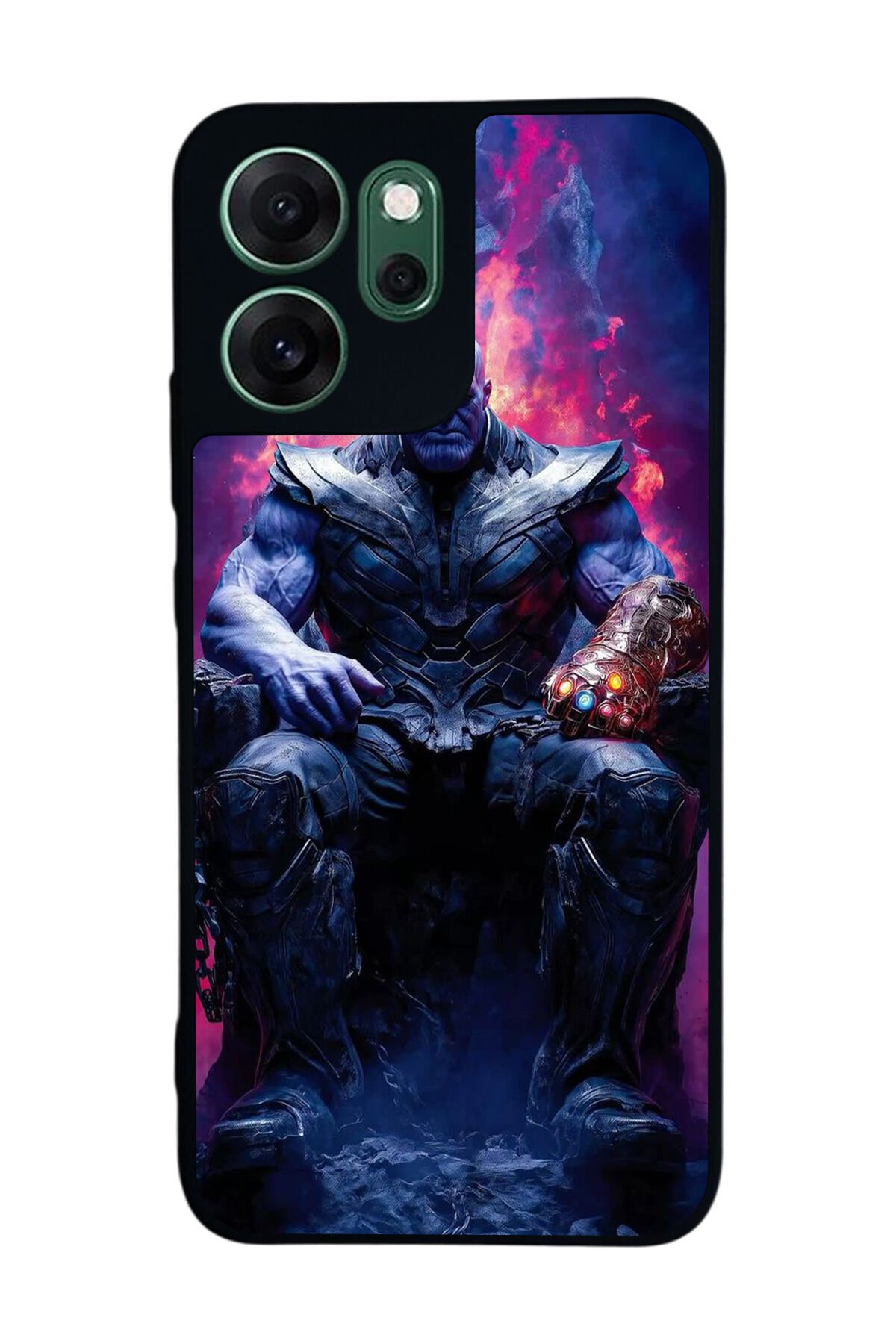 Oppo Reno 14F Uyumlu Thanos Tasarımlı Glossy Premium Kılıf