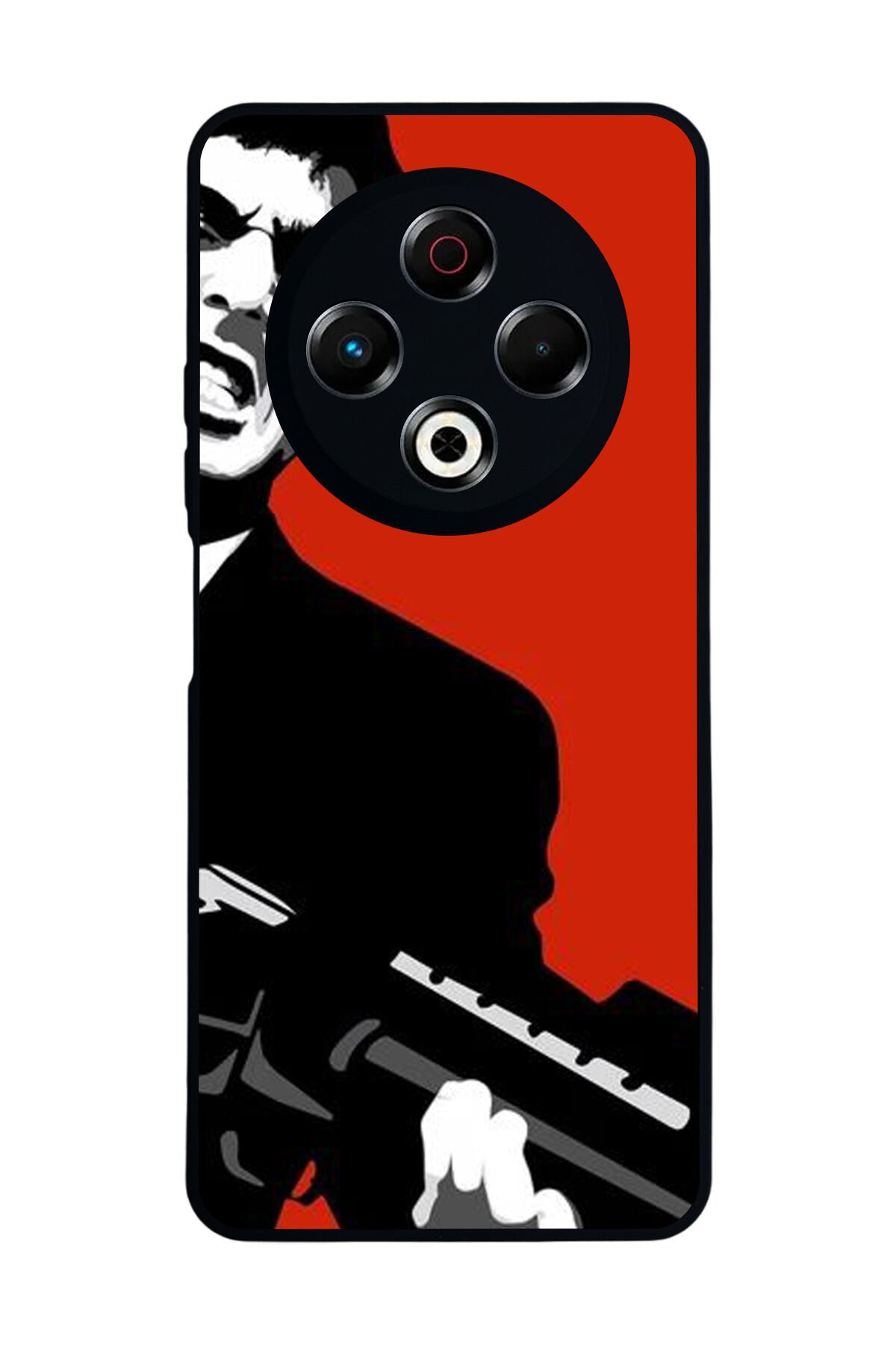 Tecno Spark 30 Uyumlu Scarface Tasarımlı Glossy Premium Kılıf