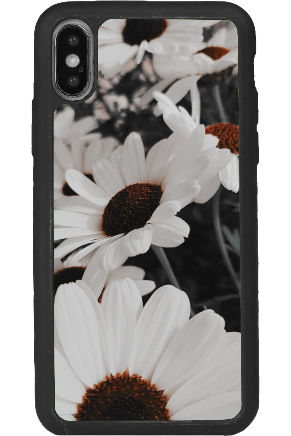 iPhone XS Max Uyumlu Mat Siyah uyumlu Kılıf – Yumuşak Silikon, Koruyucu, Şok Emici Kapak