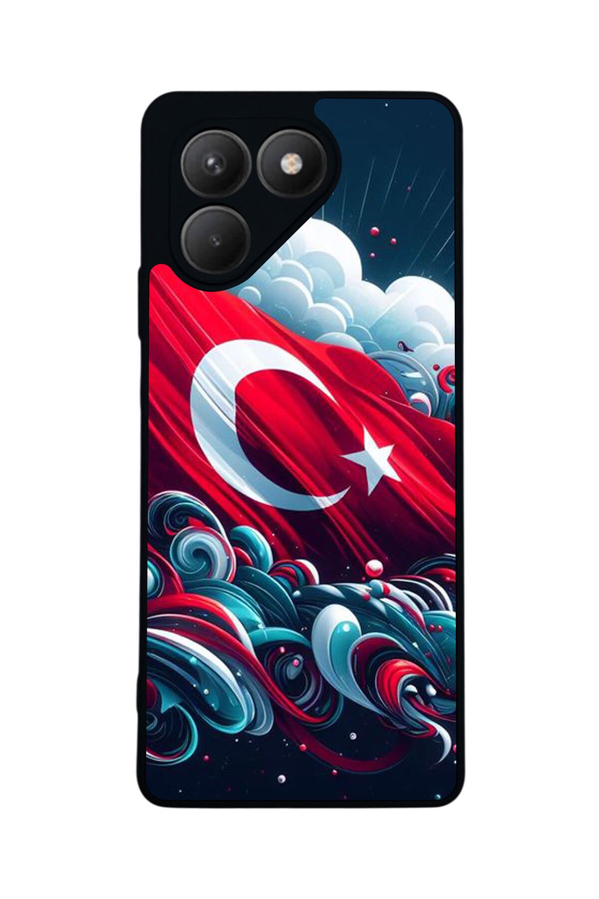 Tecno Pova 7 Mat Uyumlu Siyah Kılıf – Yumuşak Silikon, Koruyucu, Şok Emici Kapak
