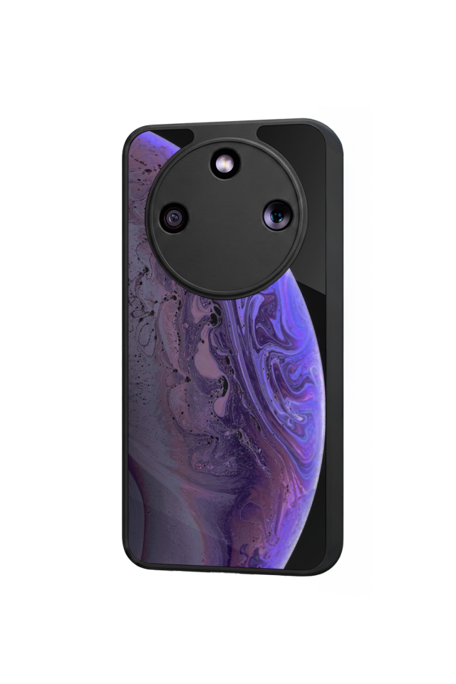 Honor Magic 8 Lite Uyumlu Ay Tasarımlı Glossy Premium Kılıf