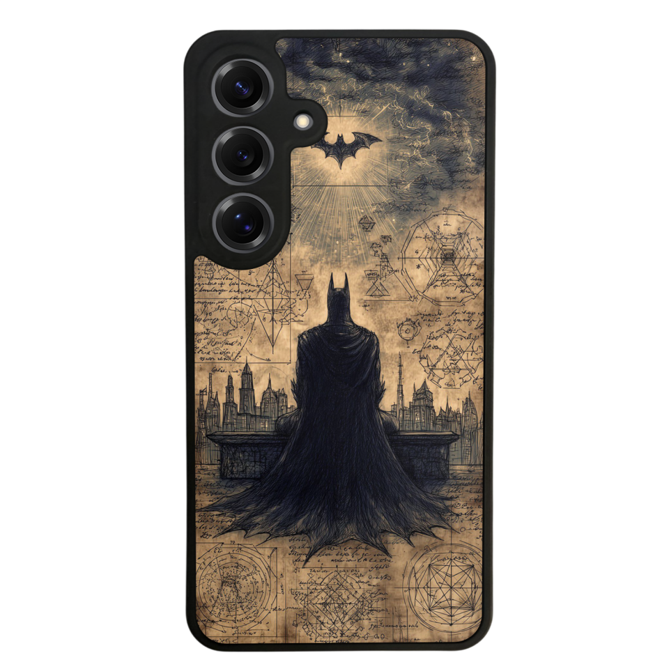 Samsung Galaxy S25 Uyumlu Batman Tasarımlı Glossy Premium Kılıf