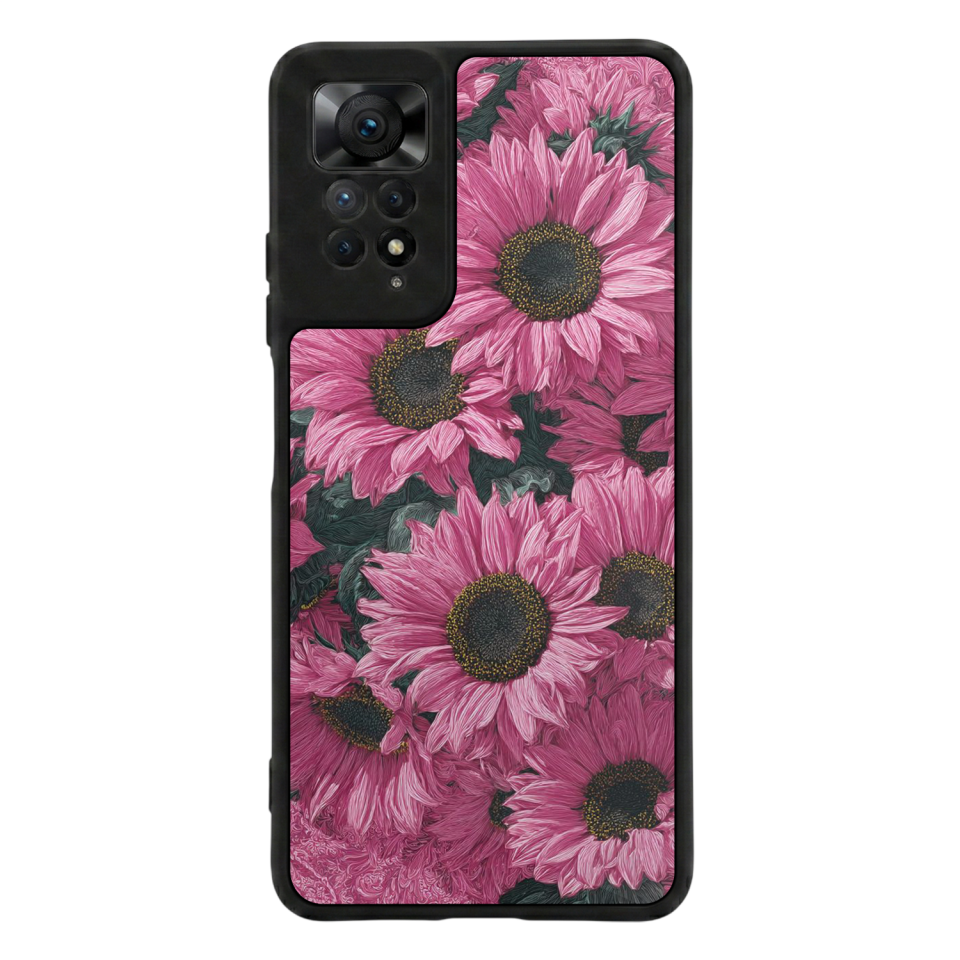 Xiaomi Redmi Note 11 Pro Uyumlu Cicek Tasarımlı Glossy Premium Kılıf