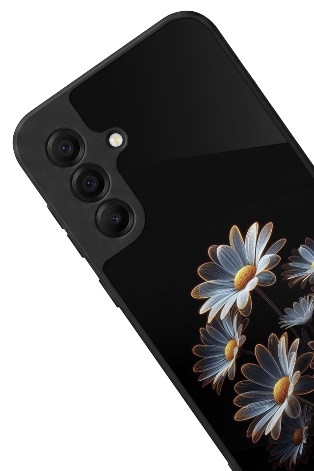 Samsung Galaxy A17 Uyumlu Cicek Tasarımlı Glossy Premium Kılıf